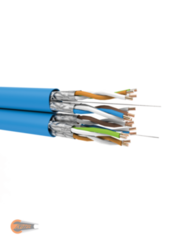 Kabel instalacyjny F/UTP LSHF DUPLEX 455 kat.6 4x2x0,5 (AWG23)