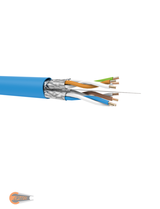 Kabel instalacyjny F/UTP LSHF 455 kat.6 4x2x0,5 (AWG23)