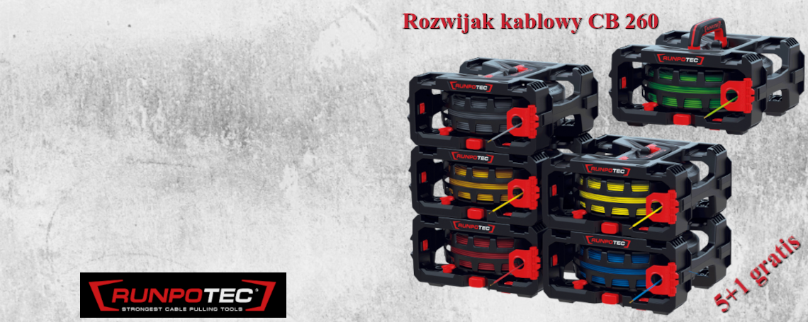 Rozwijak kablowy CB 260